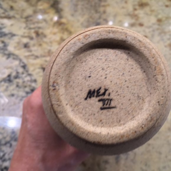 Tonala Pottery Vase - Picture 2 of 4